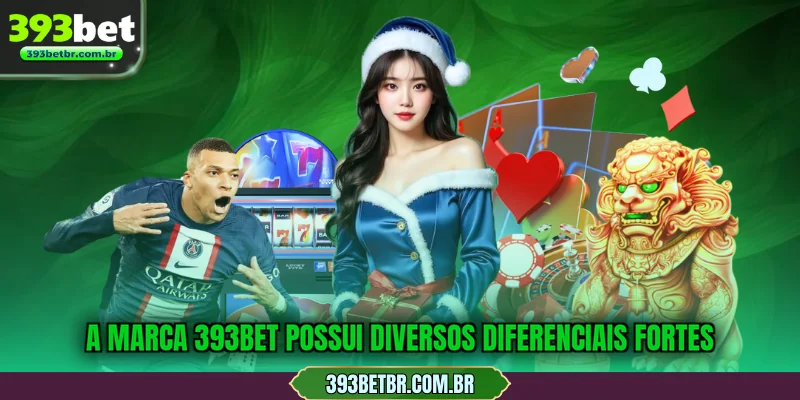 A marca 393BET possui diversos diferenciais fortes