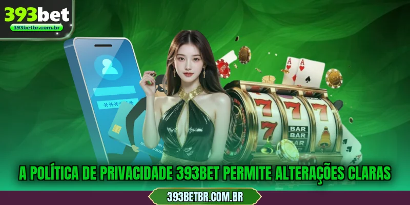 A política de privacidade 393BET permite alterações claras