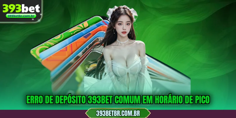 Erro de depósito 393BET comum em horário de pico